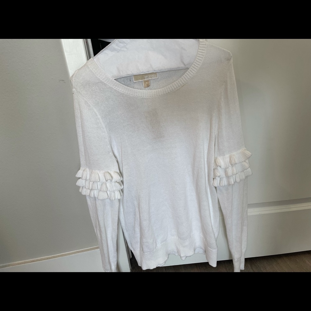 White Michael kors sweater